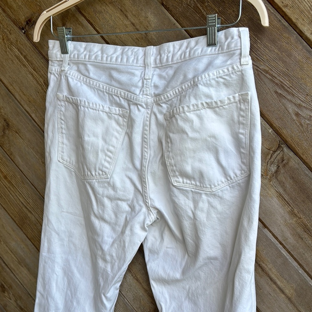J brand ivy white high waist button fly jeans size 30 - Picture 4 of 5